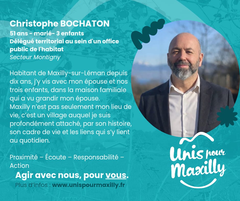 Christophe Bochaton Maxilly-sur-Léman Municipales